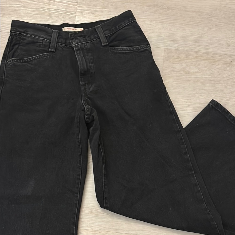 Like New LEVIS ‘94 Baggy Black Wide-Leg Jeans